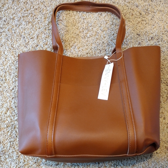 Henny + Lev beautiful brown handbag - Picture 6 of 8